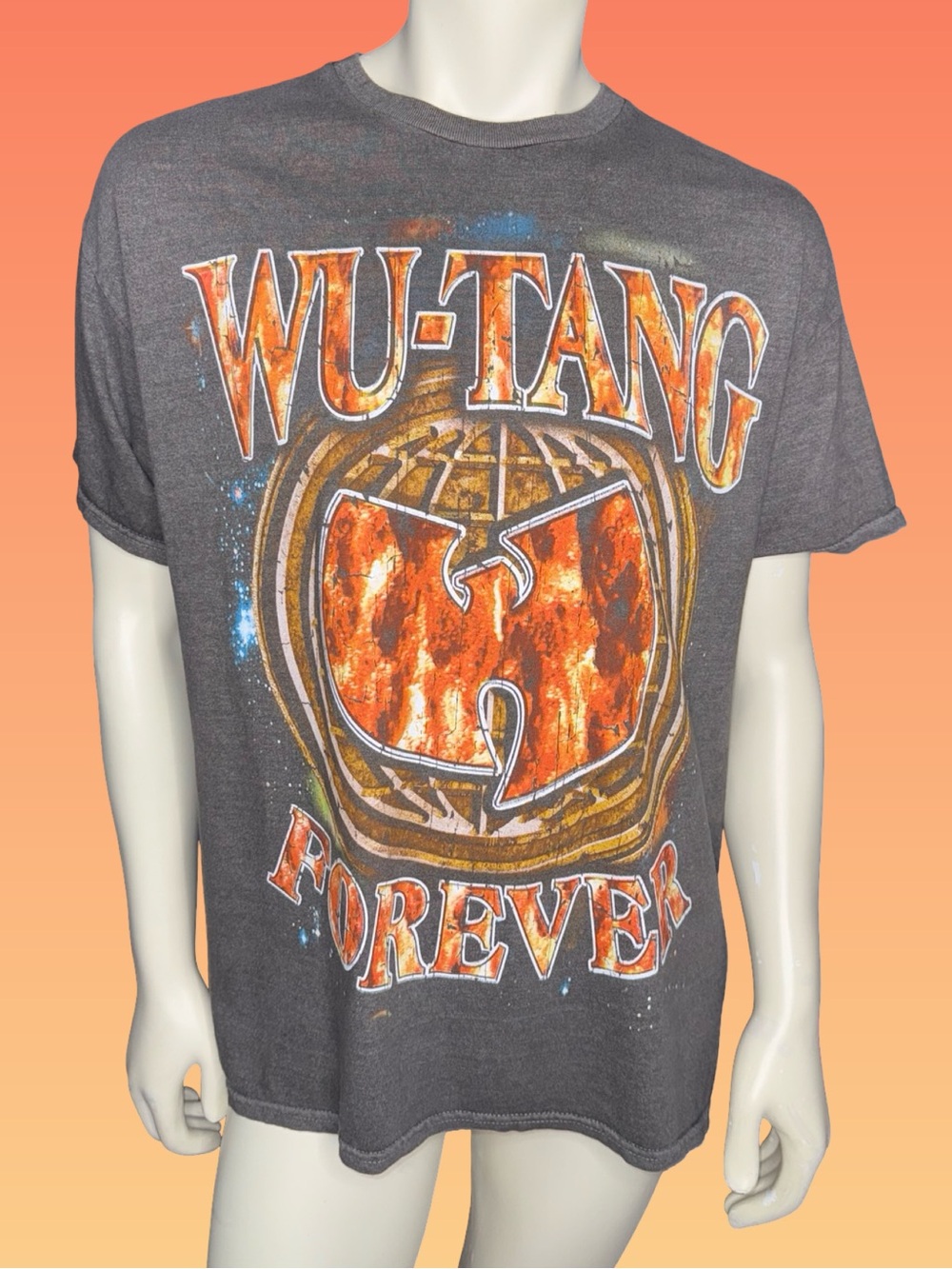 Urban Outfitters Wu-Tang Clan "Forever Tour 1997" Graphic Tee – Charcoal Gray